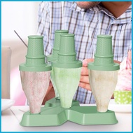 Ice Cream Mold DIY 4Pcs Cake Cupcake Popsicle Maker Fun Lollipop Ice Maker Food Grade Stimulates Imagination tongsg