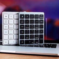 N970Pro Numeric Keyboard 28-Key Thin Light Aluminum Alloy External Keyboard Rechargeable Numeric Key