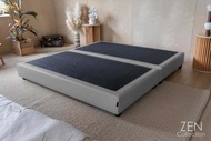 ฐานเตียง เตียงนอน หุ้มหนัง PVC 6 ฟุต 5 ฟุต 3 ฟุตครึ่ง(ไม่รวมที่นอน) DIVAN Bedding Frame