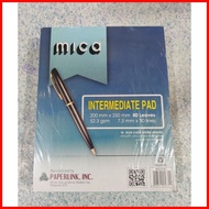 ♒ ◸ ▼ 1 Ream Mica intermediate Pad Paper Long Pad 10 pads 80 leaves