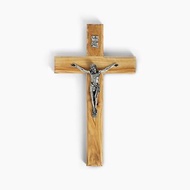 牆壁掛飾 耶穌十字架掛飾 進口橄欖木十字架 居家裝飾16631