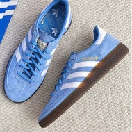 7777 x E-WAX x ad/ad Handball Spezial "Brown" handball player series low-top retro men's and women's