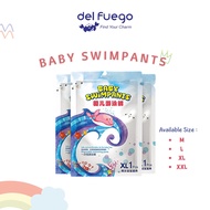 [DF] Disposable Baby Swimming Pampers / Baby Swimming Diapers / Swimming Trunks Diapers (1pcs)