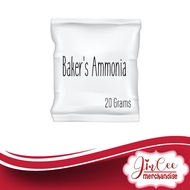 Baking Ammoniaco 20g Food Grade ( Ammoniaco / Hartshorn / Cookie Crisper / Ammonium carbonate