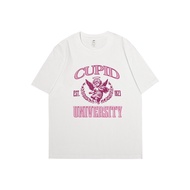 T-Shirt t-Shirt All-Match 23 Pure Cotton Street Short-Sleeved Men's Top Summer Base Niche 230g Print