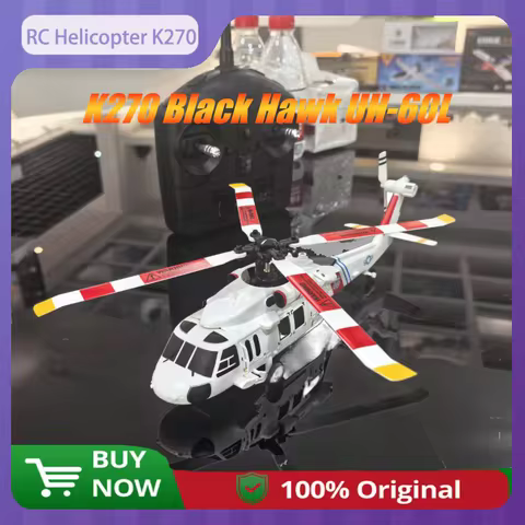 New Rc Helicopter K270 Black Hawk Uh-60l Brushless 4ch 6-Axis Gyroscope Rc Helicopter Boy Christmas