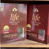 NIV Life Application Study Bible Third Edition Large Print Leather