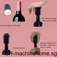 1/2/3 Elegant Stainless Bottle Stopper Champagne Sparkling Wine Sealer Wine Stopper Saver Preserver Sealer