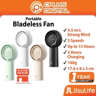 JISULIFE Handheld Super-Mini Turbo Fan Life5 Plus 5 Speeds Wind Bladeless Safety FA42 FA42-1 FA43