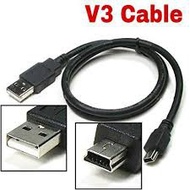 V3 Mobile Phone Data Cable Usb MP3 Data Line Trapezoidal Charging Cable For Camera MP3,MP4, PS4