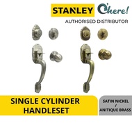 Stanley Single Cylinder Handleset Entrance/ Main Door Entry Grip Handleset/ HDB lock / BTO lock