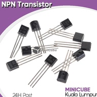 10pc NPN/PNP Transistors BC547 S9012 2N3906 2N2222A TO-92 Package