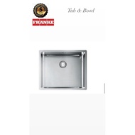 Franke BOX - 500 Single Bowl Undermount Sink BOX 210-50