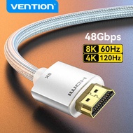 Vention 60Hz 4K 120Hz High Speed 48Gbps to for Laptop Monitor PC PS4 TV 8K HDMI Cable 2.1