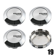 4ตัว ฝาครอบล้อ RAYS 76มม ฝาครอบดุมล้อ ENKEI ขอบ WORK Racing สติ๊กเกอร์ แข่งรถ ฝาปิดดุมล้อ ADVAN SSR 