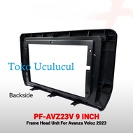 Frame Head Unit Double Din Android Toyota Avanza Veloz 9” Inch 2023
