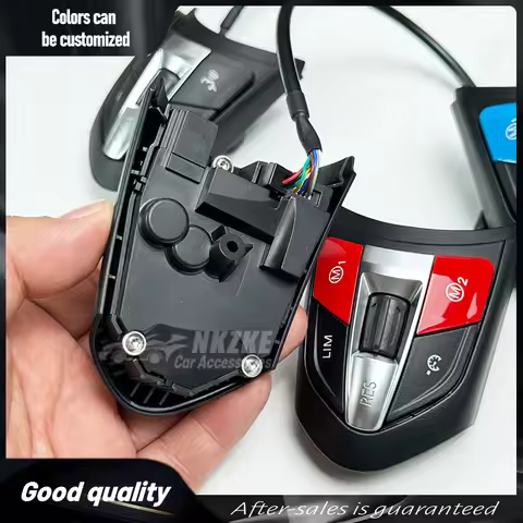 Steering wheel button, suitable for BMW F10 F20 F30 E70 E90 F32, 3 Series, 5 Series universal models
