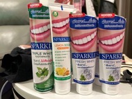 包郵📮泰國 sparkle 美白牙膏 * triple white lemon soda fresh white coffee & tea