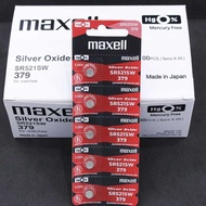 MAXELL Battery Original Japan 5PC Watch Battery [ SR 626, 621, 920, 616, 916 927, 521, 721 ] [CR 201