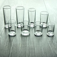 Peck Glass 2.1 Oz. Shot Pack Of 12 Height 4 cm. Shaker Clear Strong