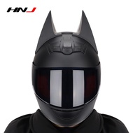 100% Original HNJ Helmet Motor Motorcycle Full Face Special BAT Design