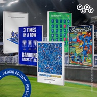 BANDUNGPURE – Persib Comic Poster 84x60, 42x60, 30x42 | Wall Decorations for Homes, Bedrooms, Living