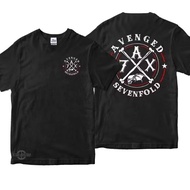 AVENGED SEVENFOLD T-shirt - FRIDAY vintage band t-shirt A7x rock pop metal built up plastisol xtab d