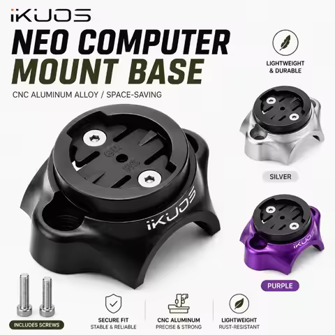 Bike Computer Mount for Java Neo Folding Bike Double Bolt Stem Top Cap Holder for Garmin Bryton Waho