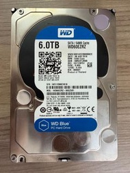 Western Digital 6TB WD WD60EZRZ SATA HDD 硬碟 硬盤 HDD 6T