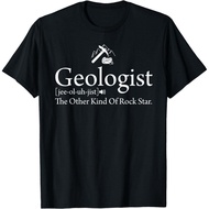 Geologist Definition Tee Funny Rock Star Geology T-Shirt