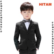 CAPTAIN PREMIUM ORIGINAL PRODUCT BOYS' JACKET [BY BRANDEDBABYJKT] PLAIN BLACK BOYS' JACKET LOS BLACK