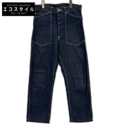 กางเกงยีนส์ Evisu 2501 Cowhide Tag Seagull Cinch Back Denim ขนาด 32x35 [มือสอง]