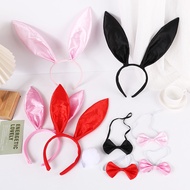 Amazon Hot-Selling Tingbu Rabbit Ear Headband Ready Stock Headband Bunny Girl Hairpin Halloween Bunn