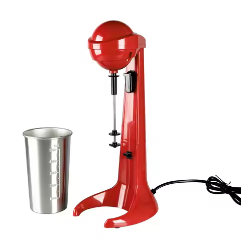 Stand Mixer Machine with Measurement Markings Milk Frothing Electric Drinks Mixer for Frappe Iced Br