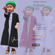 Jubah Anak Laki Laki Model GAIZHAN by RAINAN Terbaru 2022 Baju Koko Anak Gamis Anak Laki Laki Usia 1 sampai 13 tahun jubah habib anak laki laki jubah anak putih