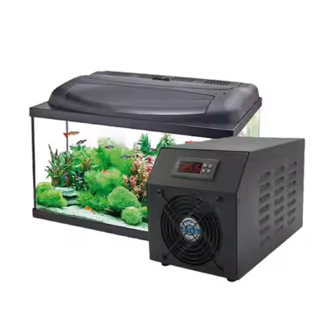 Small 60L Aquarium Display Water Chiller for Fish Tank Mini Water Cooling Heating Chiller Machine