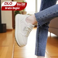 DLO C030 Women's Sneakers, Simple White Casual Sports Shoes for Girls