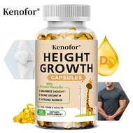 Kenofor Height Growth Capsules - Supports Bone Growth, Bone Density and Strength, and Promotes Heigh