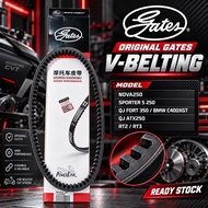 SCOOTER BELTING GATES ORIGINAL NOVA250/SPORTER S 250/QJ FORT 350/QJ ATX250/RT2/RT3