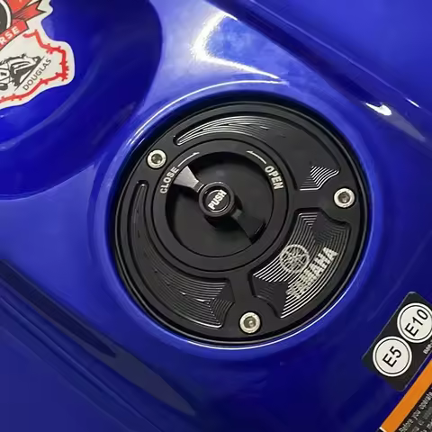 Motocycle CNC Fuel Tank Cap Cover for Yamaha YZF R6 R6S R1 R25 R15 Fazer FZ1 FZ6 FZ6R FJR1300 TT600E