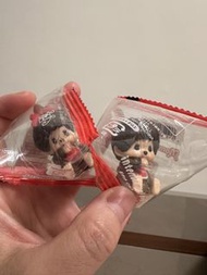Monchhichi 夢奇奇 蒙奇奇 奶嘴 bb 公仔 擺設