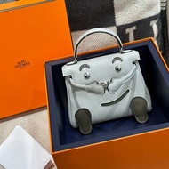 【極致天菜】HERMES KELLY DOLL 8U冰川藍 熱騰騰剛拿出來 持續漲價中!! 必須把握
