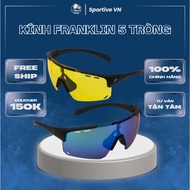 [GENUINE] Pickleball Franklin Eyewear Kit 5 Lenses - Shockproof, Anti-UV, Sports Competition Accesso