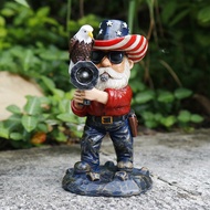 Cross-Border Dwarf Dwarf Resin Crafts Ornaments Garden Statue Model Figure Cartoon Whitebeard Dwarf