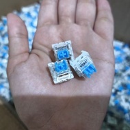 DANGKEY Mechanical Dustproof Keyboard Blue Switch - Clicky Clicker Switch - 3pin Keyboard - For offi
