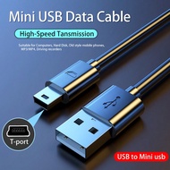 Cáp USB 2.0 Mini USB sang USB Cáp'sạc dữ liệu nhanh Micro USB cho máy nghe nhạc MP3 MP4 DVR ô tô GPS