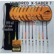 HUNDRED HNDRD X SABER 7 X-SABER 7 BADMINTON RACKET. ORIGINAL ORIGINAL