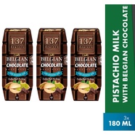 137 Degrees Real PISTACHIO Milk with Belgian Chocolate 3 x 180ml