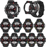 [9-Pack] Senter Hard PC Case Ultra-Thin Bumper Overalltective Cover for Amazfit T-rex 2 Smartwatch（Without Screen Protector）