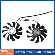 HA8010H12F-Z 75MM 2Pin GTX1050Ti GPU Cooler DUAL Fan for   GTX 1050Ti GTX-1050-Ti-4GT-OC(2Pcs)